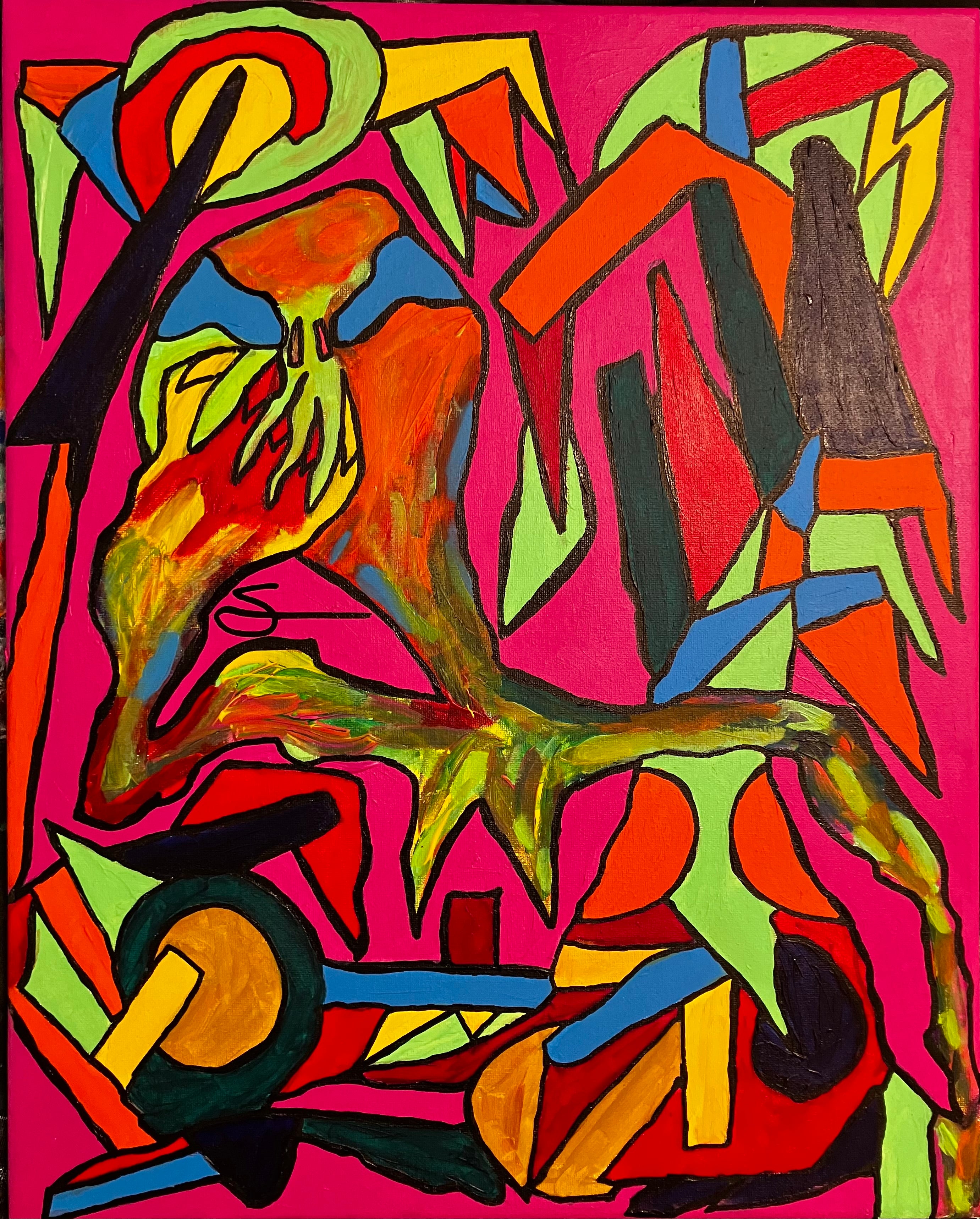 Mile 5.88 Trillion 16x20 inches canvas