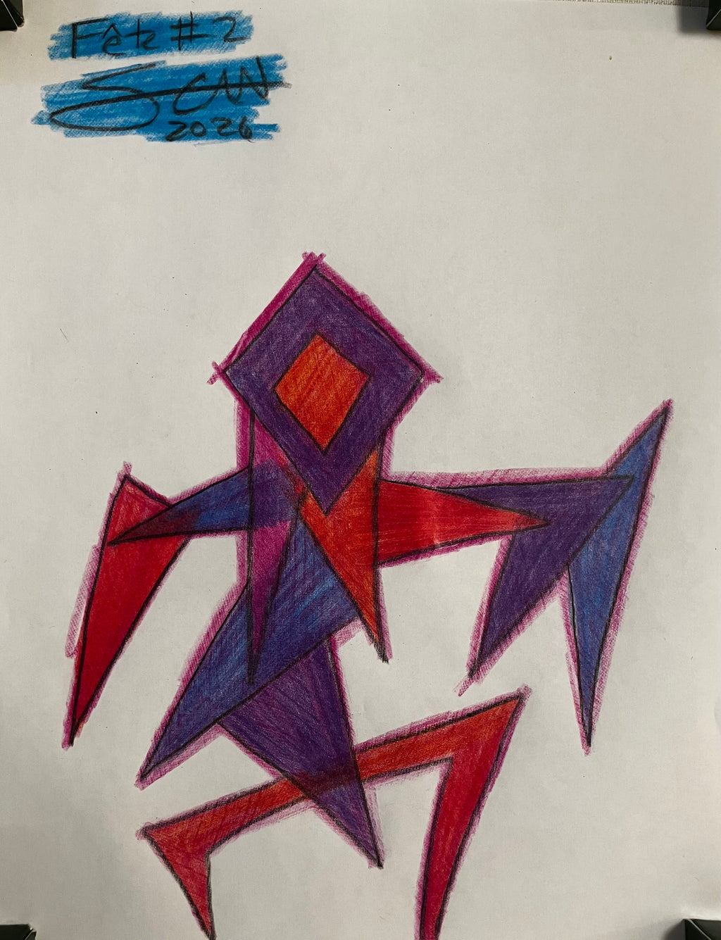 Fete; 9-peice Crayola pencil collection