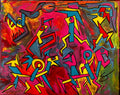 35. The Created Purpose (Acrylic paint on 16x20 inch canvas; ready to hang)