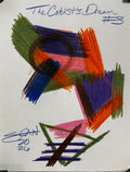 The Cubist’s Dream #3 created and owned by SCAN 2026; Crayola Color Pencils on 8.5x11 inch copier paper. Original art