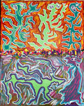 Fire Collection #6 (3/3 triptych): Under The Fire